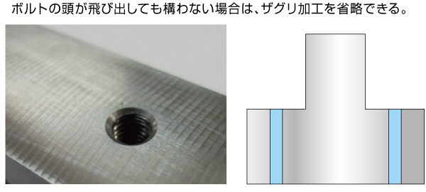 ザグリ加工部の見直しによる機械加工コストダウンのポイント Before